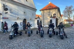 Wielka wycieczka po mieście na elektrycznym trójkołowcu w Pradze - przewodnik na żywo