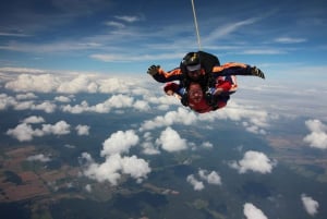 Prague: Tandem Skydiving 14,000ft over Prague with Transfers