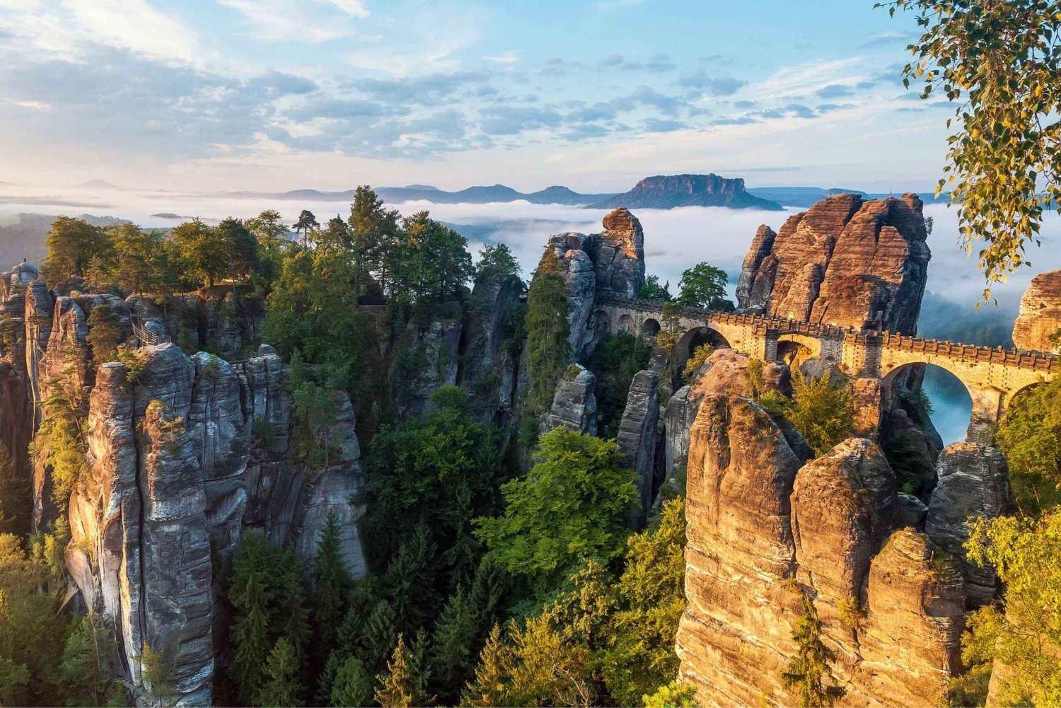 From Prague: Terezin Camp and Bohemian Switzerland Day Trip