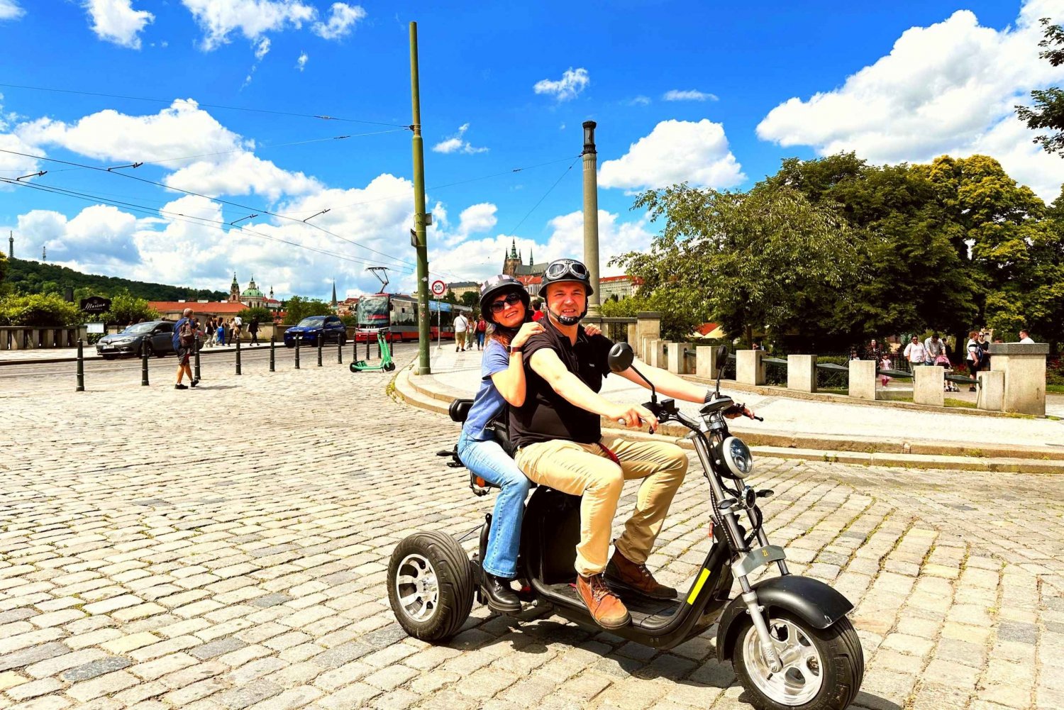 The best Trike Bike Prague city tour