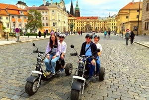 The Best ❤️ Trike Prague city tour live guided in English