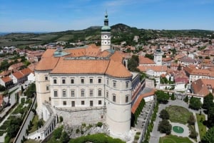 Vienna: Transfer to Prague via fabulous Mikulov & Kutna Hora