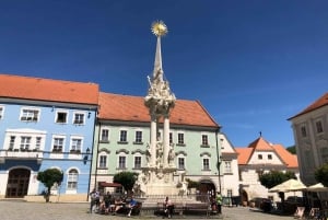 Vienna: Transfer to Prague via fabulous Mikulov & Kutna Hora