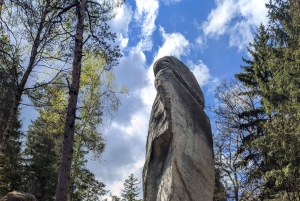 De Breslavia a Praga: 2 en 1 (traslado privado + tour por el campo)