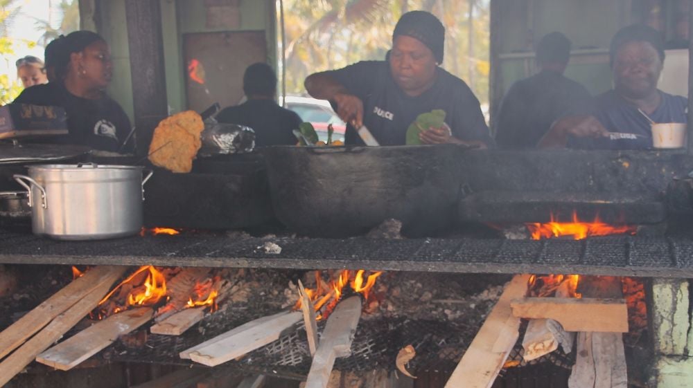 Preparing delicacies at La Boricua (Photo: Sophie Gallagher)