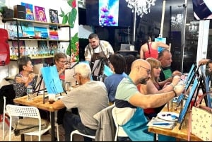 Aguadilla: Sjov og kreativ malerworkshop