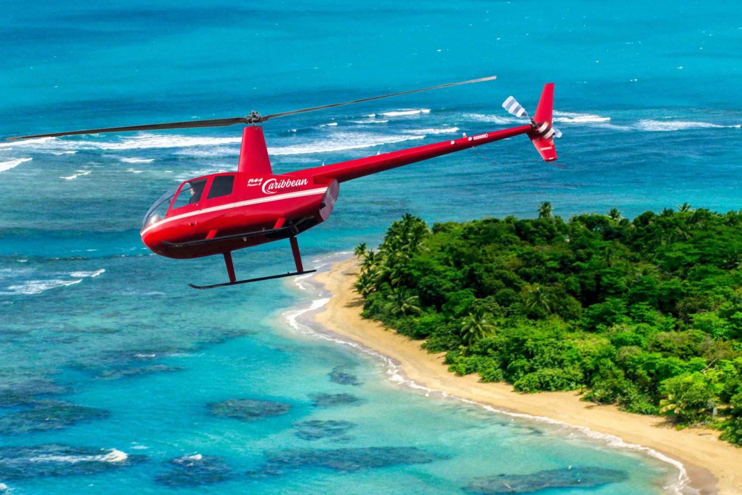 Along The Shore Tour particular de helicóptero em San Juan, Porto Rico