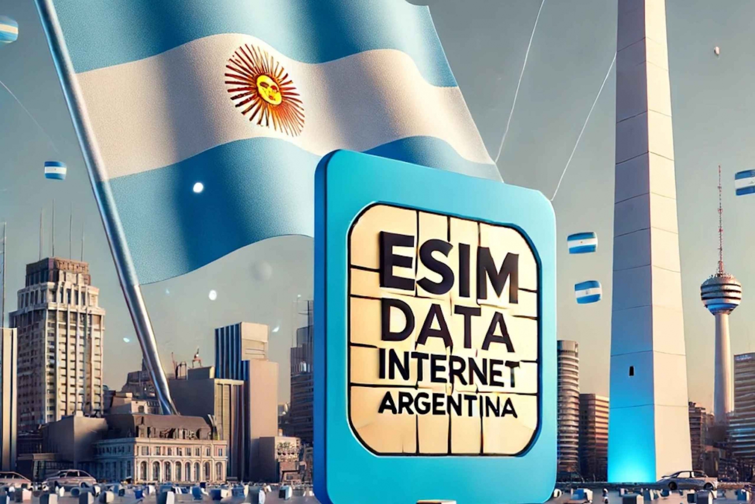 Argentina: eSIM Internet Data Plan for 4G/5G