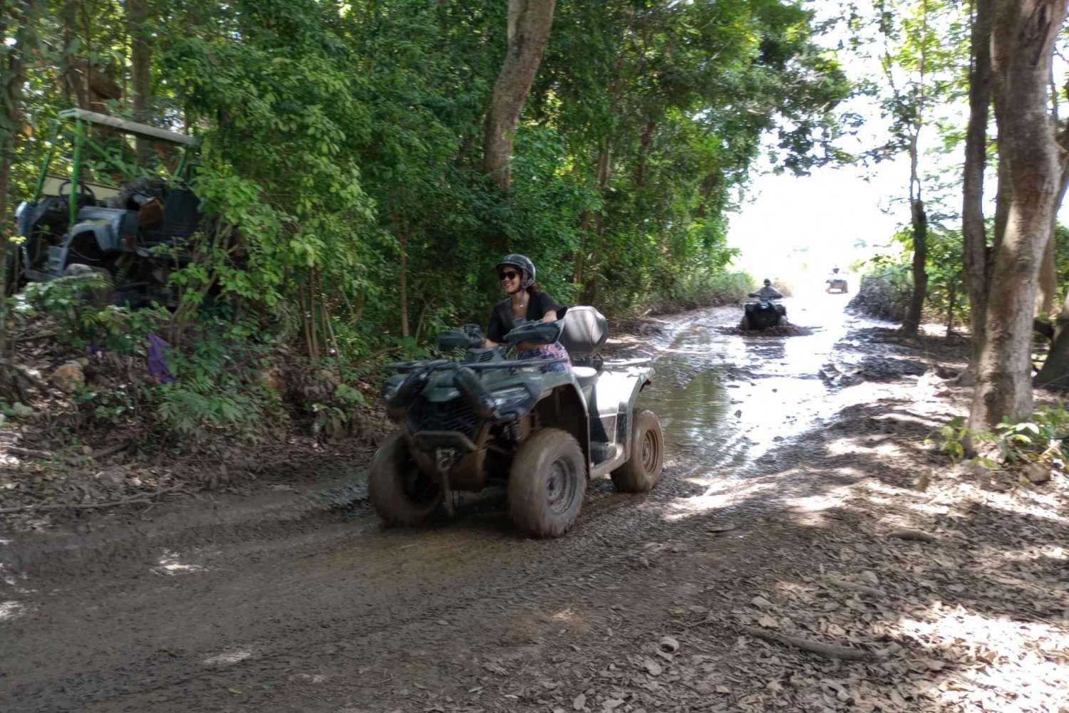 Portoryko: Hacienda Campo Rico ATV Experience z odbiorem pojazdu