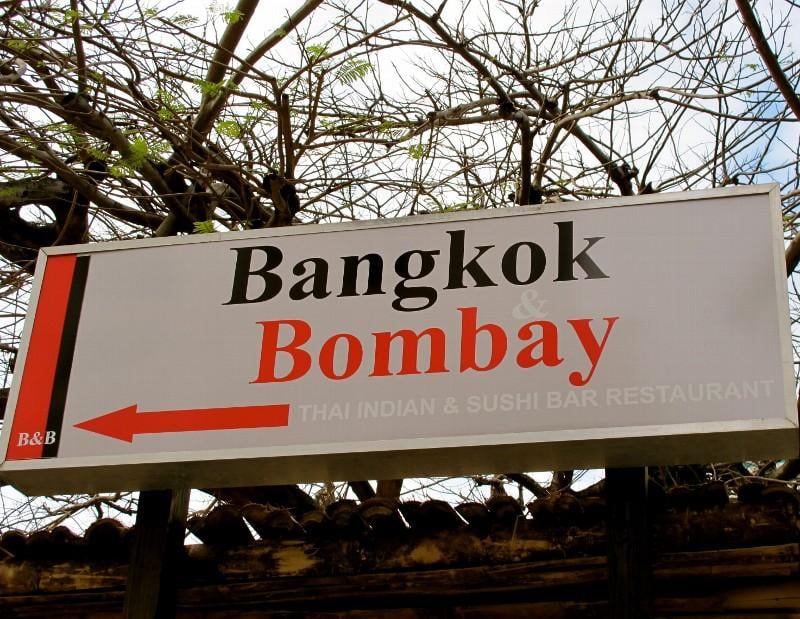 Bangkok and Bombay