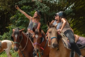 Parc de la forêt tropicale de Carabalí : balade à cheval dans la forêt tropicale