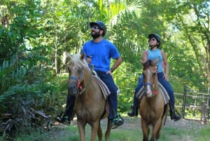 Carabalín sademetsäpuisto: Rainforest-ratsastusretki