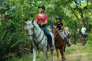 Carabalí Rainforest Park: passeio a cavalo na floresta tropical