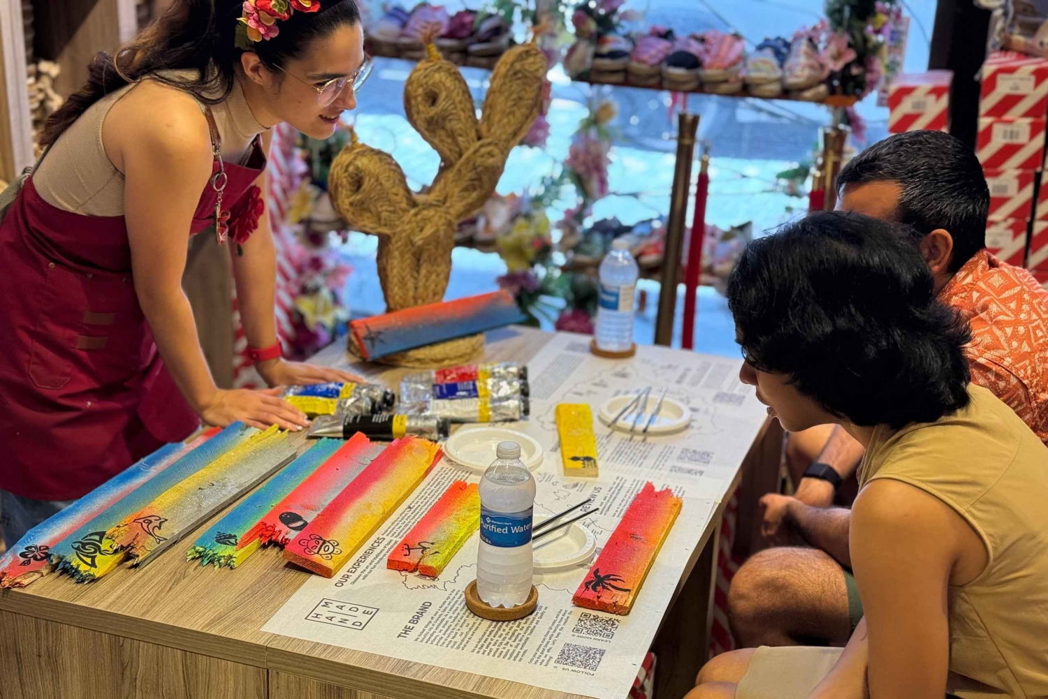 Fremstilling af caribisk drivtømmer i San Juan