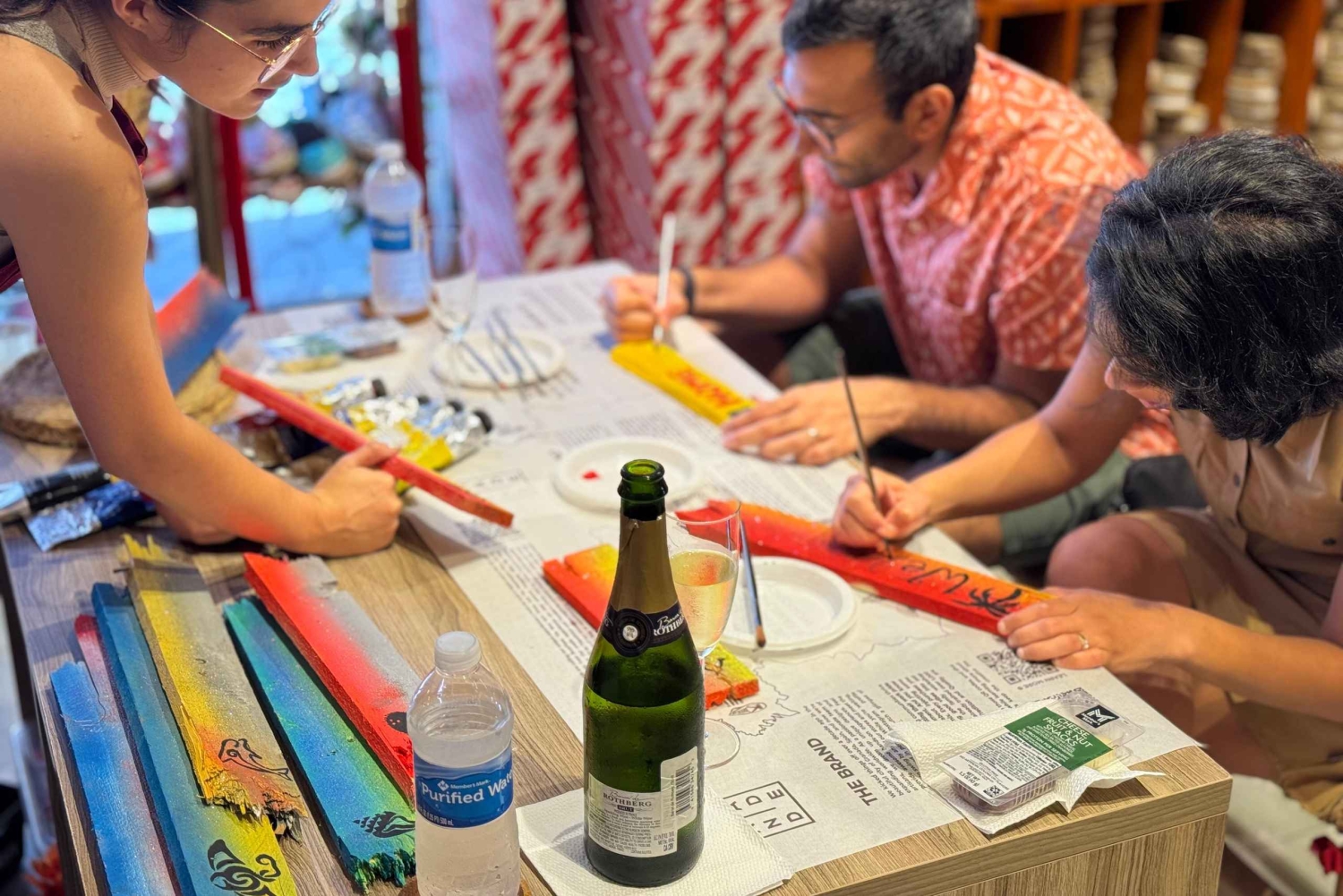 Fremstilling af caribisk drivtømmer i San Juan