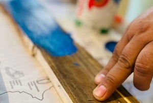 Caribbean Driftwood Making in San Juan