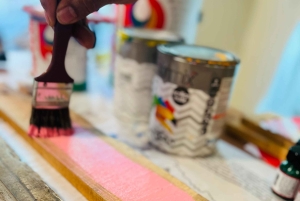 Fremstilling af caribisk drivtømmer i San Juan