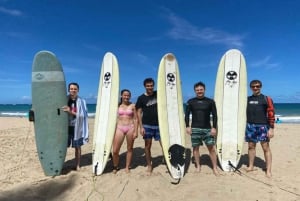 Carolina: Beginners Surf Lesson & Extended Surfboard Rental