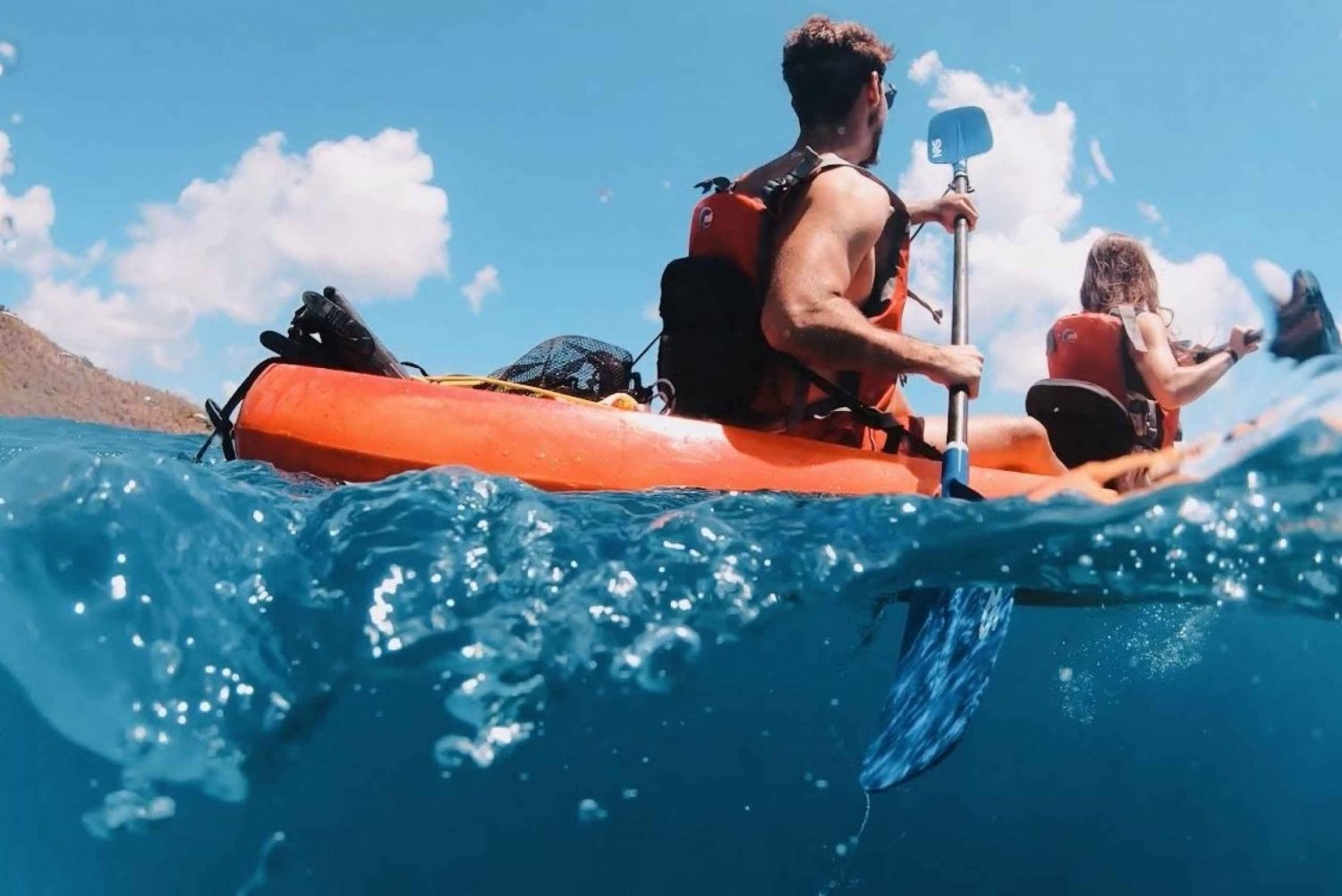 Ceiba, PR: Culebra Kayak & Snorkel Tour with Ferry Tickets