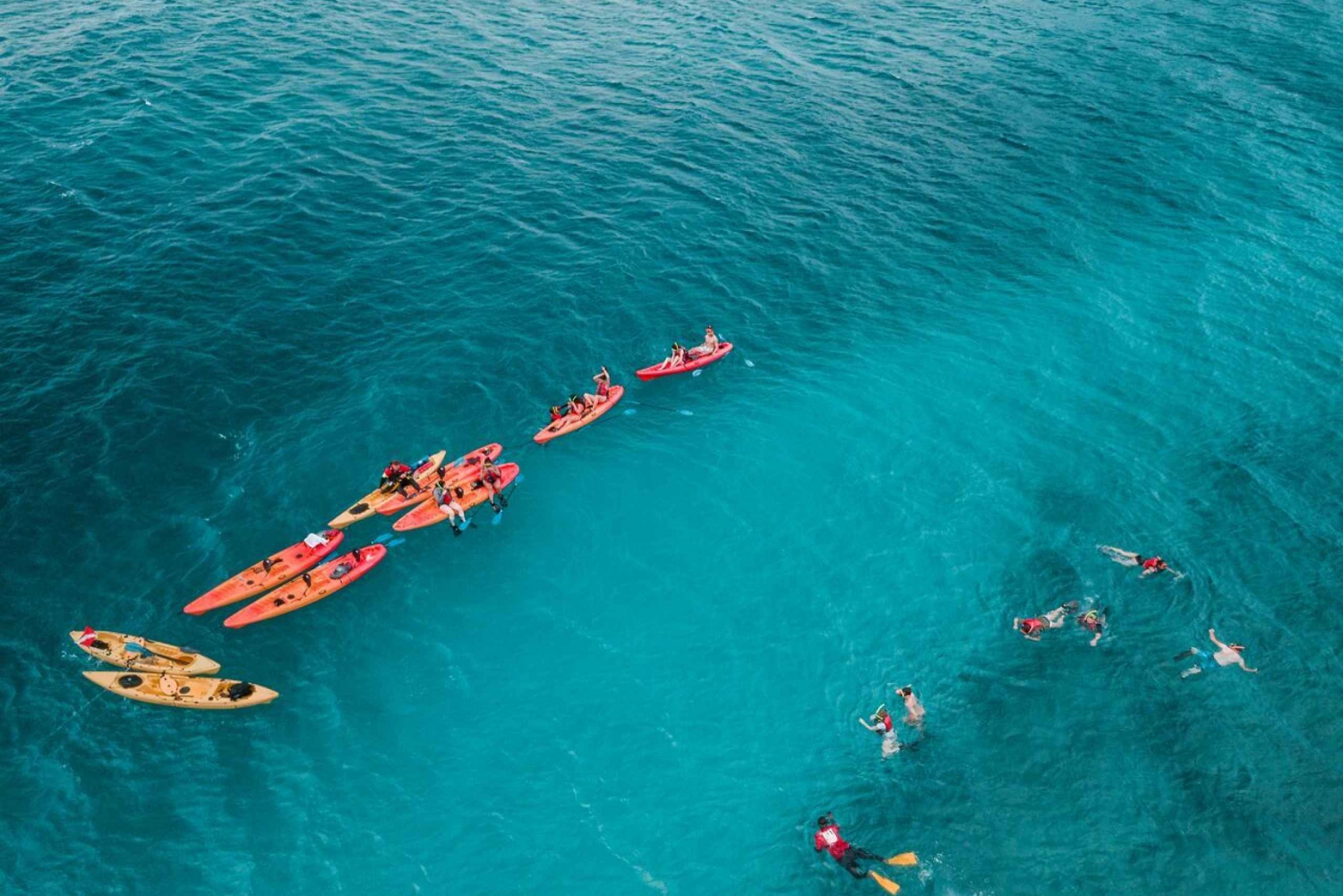 Ceiba, PR: Culebra Kayak & Snorkel Tour with Ferry Tickets