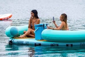 Condado: Lagoon Hangout Deck Ingang met drankjes om te kopen