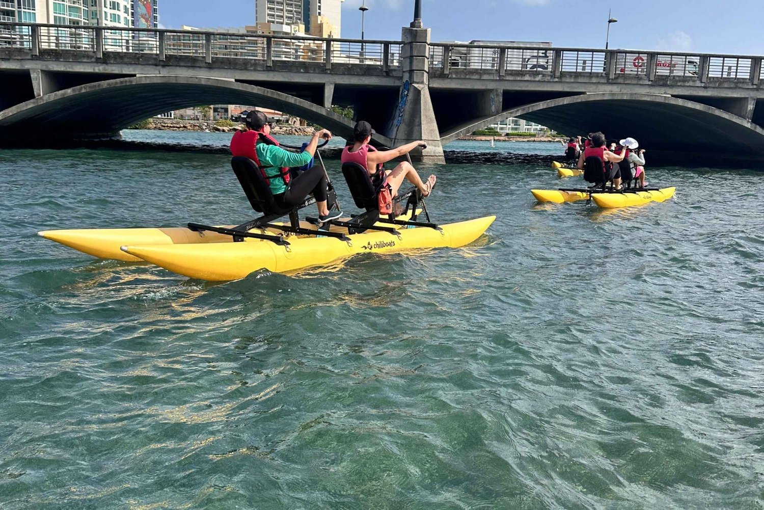 Condado Lagoon Chiliboats Waterbike Adventure Tour