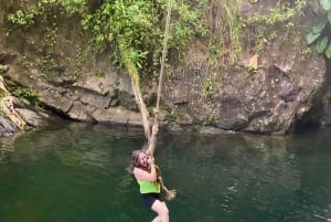Experiência exclusiva em El Yunque: escorregas e cascatas