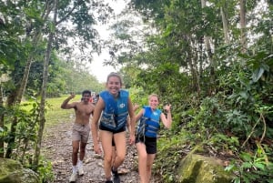 Circuit des toboggans aquatiques et des cordes de la forêt d'El Yunque