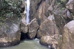 El Yunque: Caminhada em cachoeira escondida fora da trilha com transporte