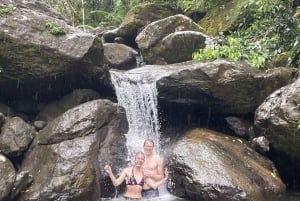 El Yunque: Versteckte Wasserfall-Wanderung abseits des Weges mit Transport