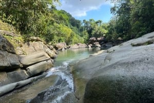 EL YUNQUE & BEACH TOUR: Waterslide, Waterfall, Food & Photos