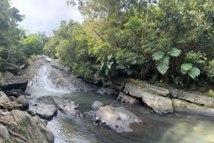 EL YUNQUE & BEACH TOUR: Waterslide, Waterfall, Food & Photos