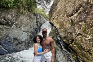 El Yunque Rainforest Famous Waterslide, Waterfalls