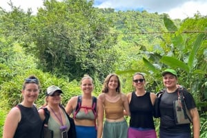 Fajardo: Caminhada na floresta El Yunque, cachoeiras e passeio de toboágua