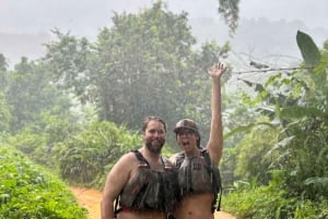 Fajardo: Wycieczka do lasu El Yunque, wodospady i zjeżdżalnia wodna