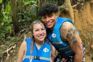 Circuit des toboggans aquatiques et des cordes de la forêt d'El Yunque