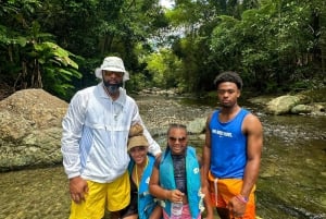 San Juan: Transport to El Yunque Famous Waterslide Adventure