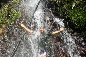 San Juan: Transport to El Yunque Famous Waterslide Adventure