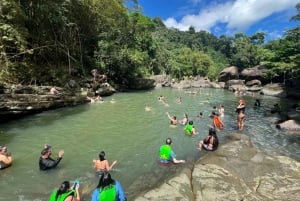 El Yunque Rainforest; Waterslides, Beach, Dine and Shop Tour