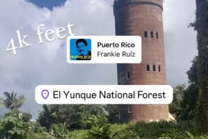 El Yunque Tour sademetsä ja vesiliukumäki Puerto Rico