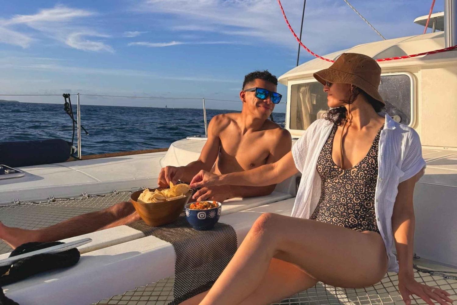 Fajardo: Eftermiddagssejlads med appetitvækkere og drinks