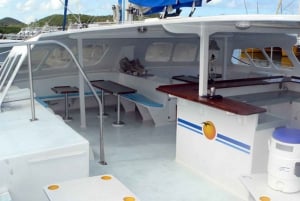 From Fajardo: Icacos Island Full-Day Catamaran Trip