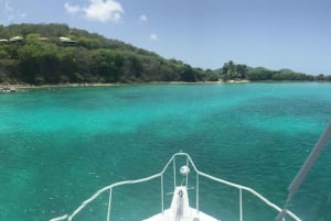 Fajardo: Båttur till Culebra med snorkling, lunch och drinkar