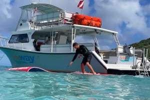 Fajardo: Culebra-bådtur med snorkling, frokost og drinks