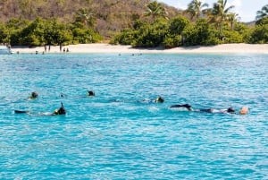 Fajardo: Tour en barco guiado de snorkel por la isla de Culebra