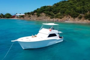 Fajardo: Private Boat Rental All Inclusive with Captain&Crew