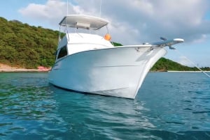 Fajardo: Private Boat Rental All Inclusive with Captain&Crew