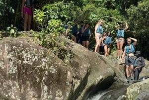 El Yunque Rainforest Famous Waterslide, Waterfalls