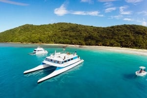 From Fajardo: Full-Day Culebra Islands Catamaran Tour