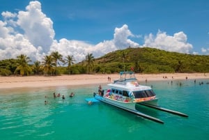 From Fajardo: Full-Day Culebra Islands Catamaran Tour